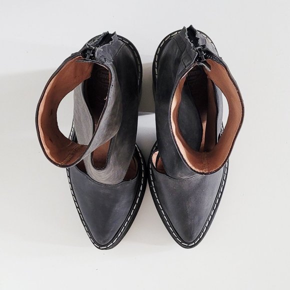 Jeffrey Campbell Gray Platform Heels - Picture 7 of 11